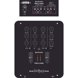 Citronic PRO-2b PPR-2 MkII DJ Mixer 2 Channel