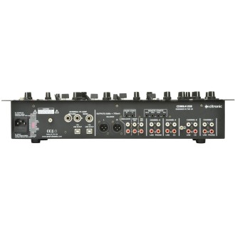 Citronic CDM8:4 USB 14-input 19" Rack DJ Mixer