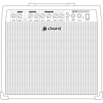 Chord CG-30 CG Series Guitar Amplifiers