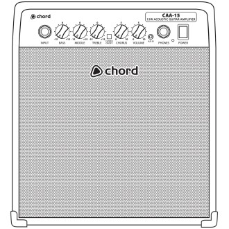 Chord CAA-15 Acoustic Guitar Amplifier