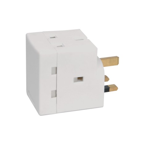 Mercury 3 Way UK Mains Adaptor