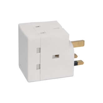 Mercury 3 Way UK Mains Adaptor