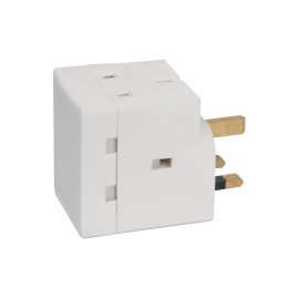 Mercury 3 Way UK Mains Adaptor