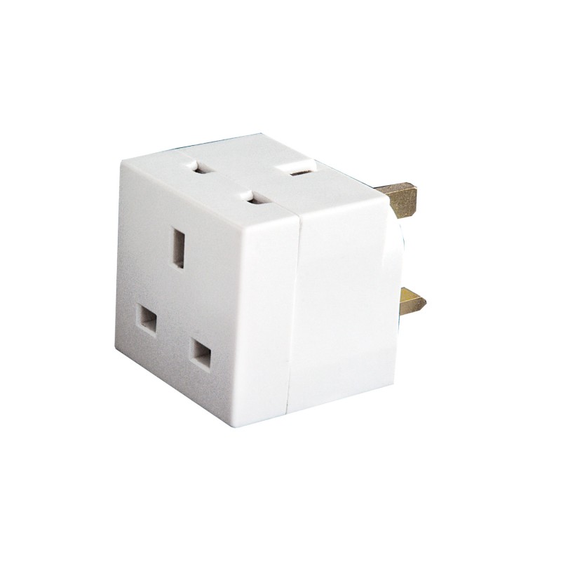 Mercury 2 Way UK Mains Adaptor
