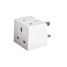 Mercury 2 Way UK Mains Adaptor