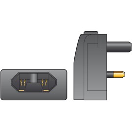 Mercury FCP5AB FCP Fused European Converter Plug