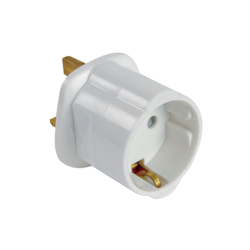 Mercury European Schuko to UK Travel Adaptor