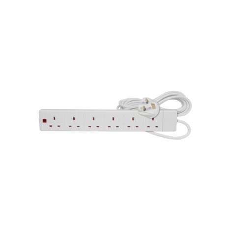 Mercury 6 Gang Extension Leads
