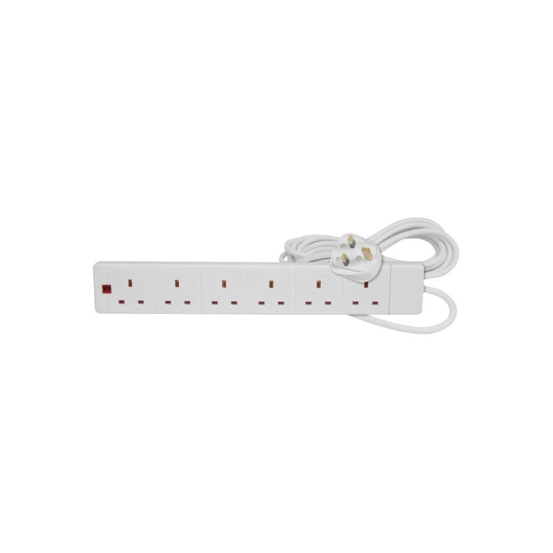 Mercury 6 Gang Extension Leads