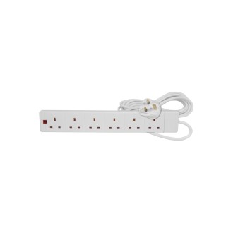 Mercury 6 Gang Extension Leads