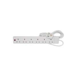 Mercury 6 Gang Extension Leads
