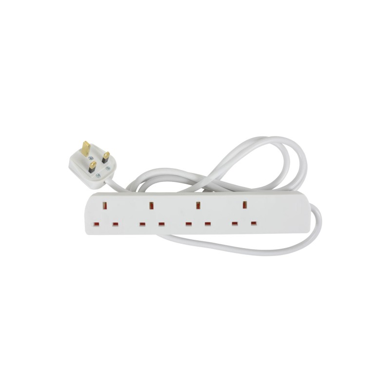 Mercury Mercury Home Essentials - UK 4 Gang Extension Leads