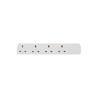 Mercury Mercury Home Essentials - UK 4 Gang Extension Leads