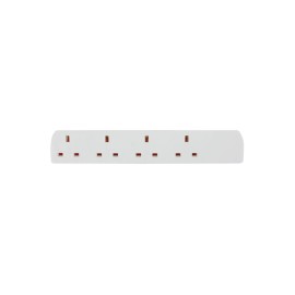Mercury Mercury Home Essentials - UK 4 Gang Extension Leads