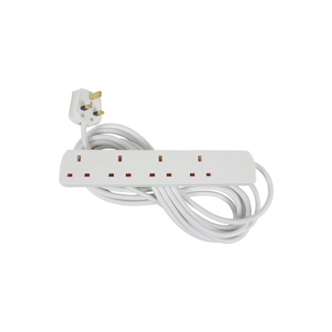Mercury Mercury Home Essentials - UK 4 Gang Extension Leads