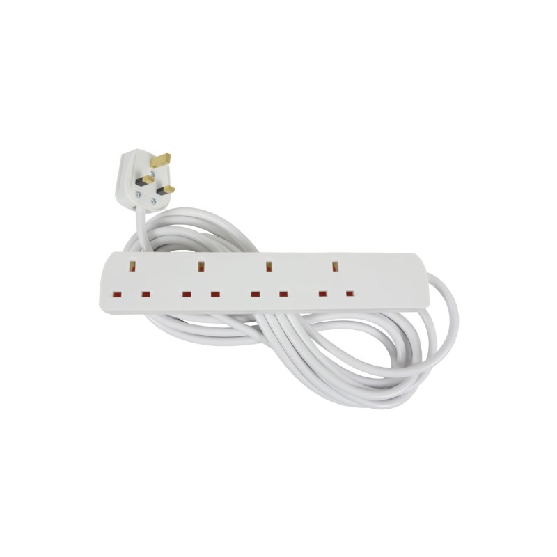 Mercury Mercury Home Essentials - UK 4 Gang Extension Leads
