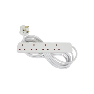Mercury Mercury Home Essentials - UK 4 Gang Extension Leads