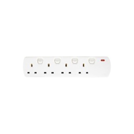 Mercury Mercury Home Essentials - UK 4 Gang Switched Extension Lead