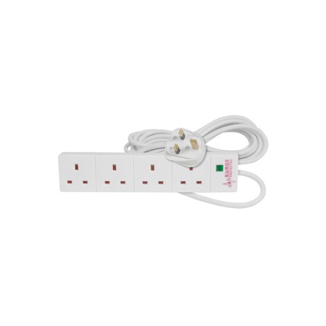 Mercury Mercury Home Essentials - UK 4 Gang Extension Lead with