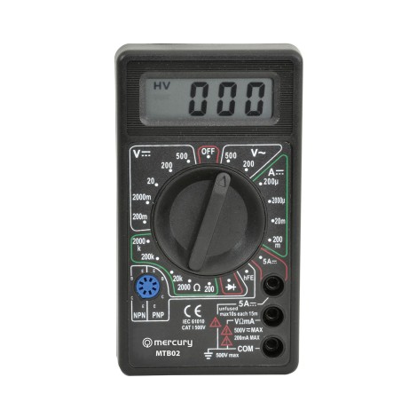 Mercury MTB02 Digital Multitester