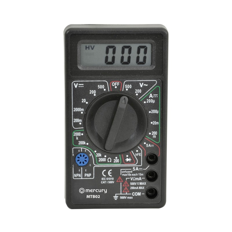 Mercury MTB02 Digital Multitester