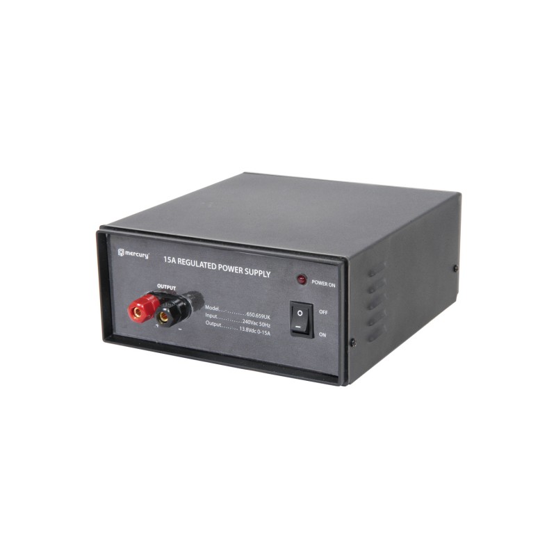 Mercury CB-R15 Switch-mode 13.8V Bench Top Power Supplies