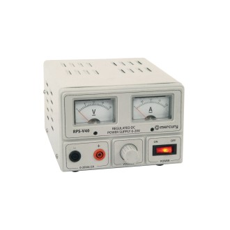Mercury RPS-V40 Regulated Power Supply with Variable Output Voltage 0-20V/2A Max