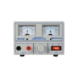 Mercury RPS-V40 Regulated Power Supply with Variable Output Voltage 0-20V/2A Max