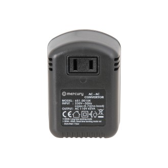 Mercury UK2US45VA Step-down Voltage Converter 230V - 110V (45W)