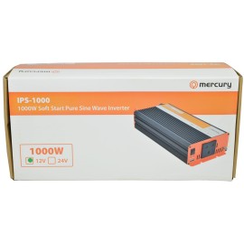 Mercury IPS1000-12 Soft Start Pure Sine Wave Inverters