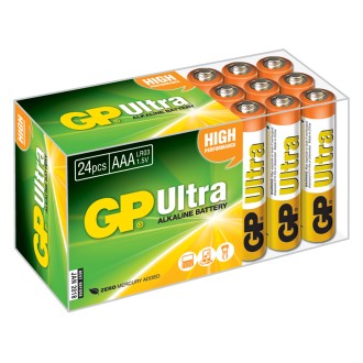 GP Battery Ultra Alkaline Batteries In Easy Store Upvc Box