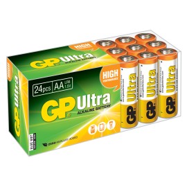 GP Battery Ultra Alkaline Batteries In Easy Store Upvc Box