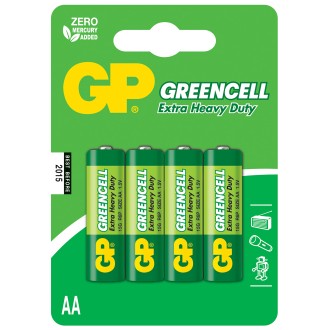 GP Battery GP Greencell Zinc Chloride Batteries