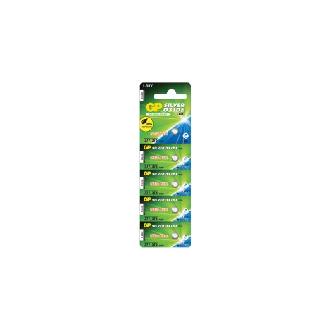 GP Battery GP Silver Oxide Button Cell Pack of 5