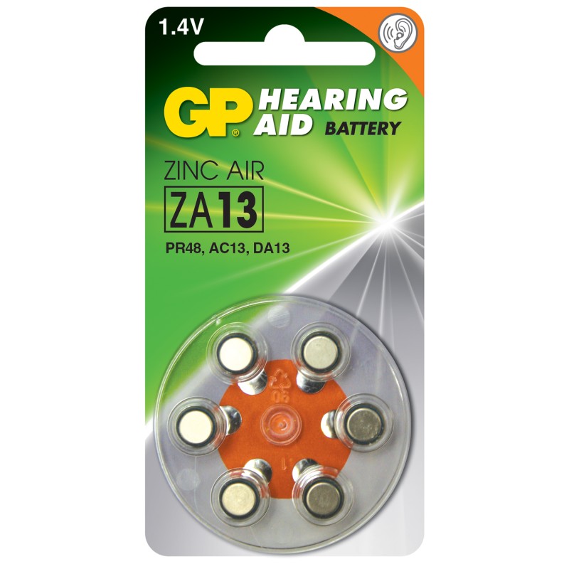 GP Battery GP Zinc Air Hearing Aid Batteries