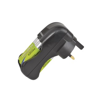 Mercury CHR187UK 4 Way UK Battery Charger with 4 AA Batteries