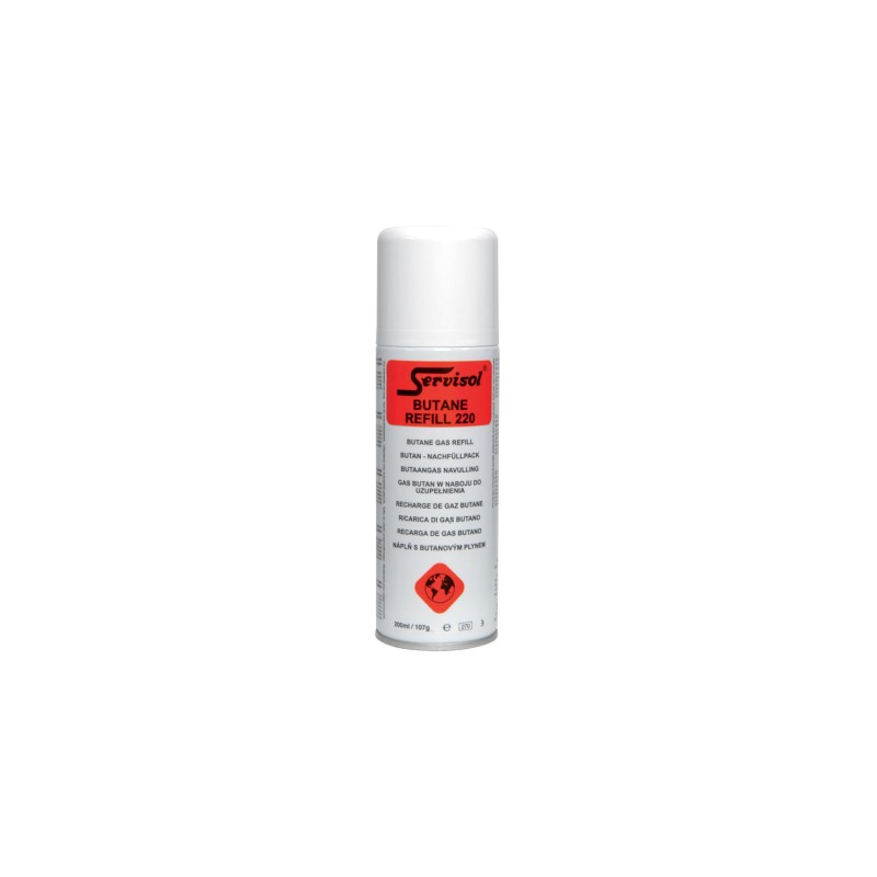 Servisol Butane Gas Refill 220