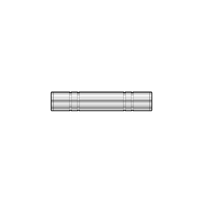 QTX 6.3mm Stereo Jack Socket to 6.3mm Stereo Jack Socket