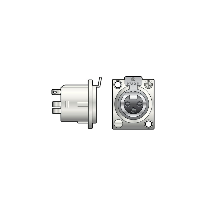 Neutrik NC3FD-L-1 Neutrik® NC3FDLX