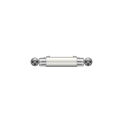 QTX 3-pin XLR Coupler - Female to Female