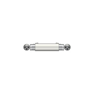 QTX 3-pin XLR Coupler - Female to Female