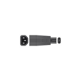 Mercury IEC Plug to Figure 8 Plug Adaptor (C14 to C7)