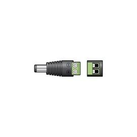 Mercury 2.1mm DC Plug with Screw In Terminals