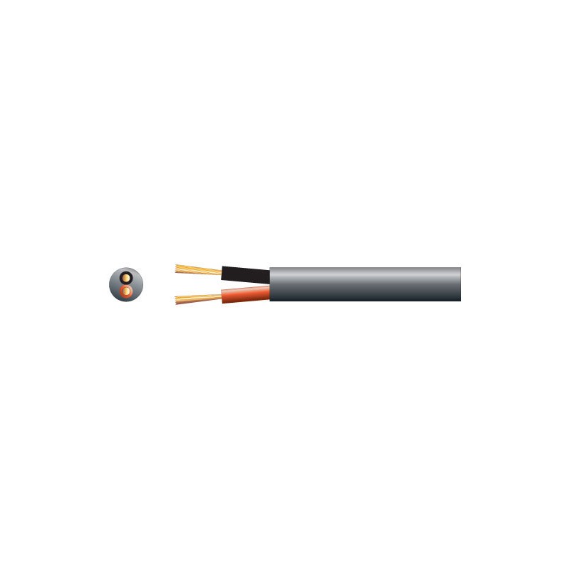 Mercury Heavy Duty Double Insulated 100V Line Speaker Cable