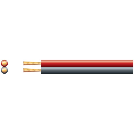Mercury Figure 8 Power/Speaker Cable Red/Black