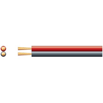 Mercury Figure 8 Power/Speaker Cable Red/Black