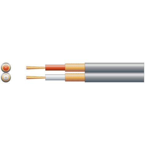Mercury Standard 2 Core Figure 8 Individual Lap Screened Cables