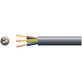 Mercury 3183Y 3 Core Round PVC, 300/500V, HO5VV-F3, 10A