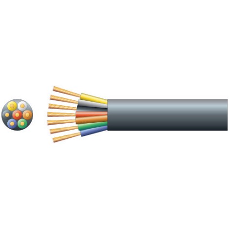 Mercury Lighting/Trailer Cable Round 7 Core - Bare Copper