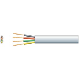 Mercury Flat Profile Telephone/Data Cable - Pure Copper